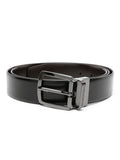 Emporio Armani Calf Leather Belt — Black