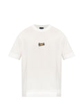 Emporio Armani Logo-Patch T-Shirt — White