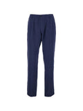 Emporio Armani Linen Tailored Trousers — Navy