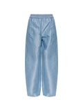 Emporio Armani Wide-Leg Denim Jeans — Blue