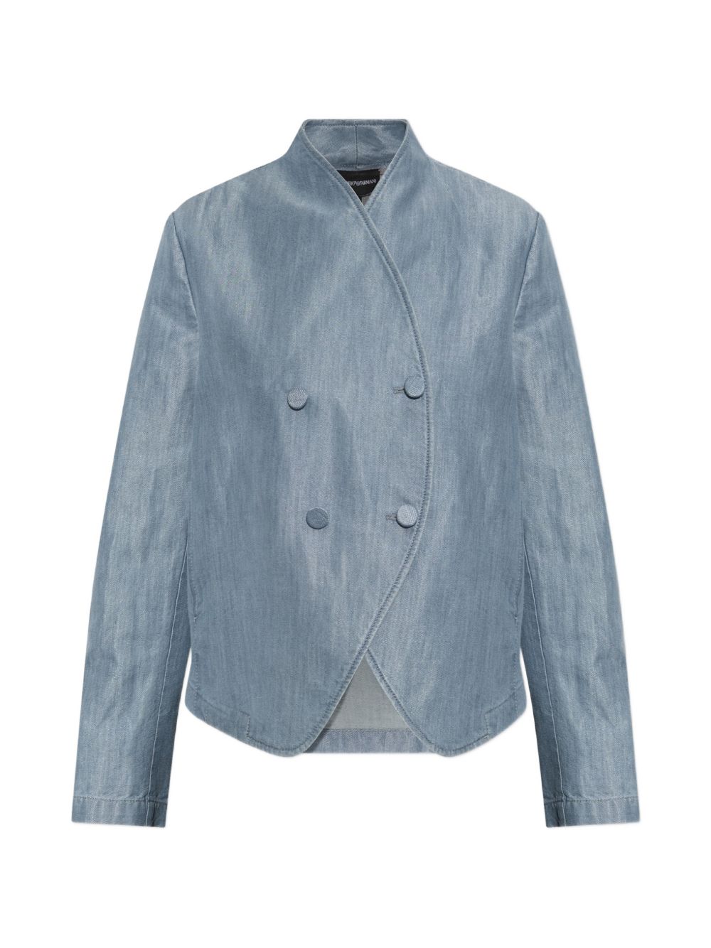 Emporio Armani Denim Blazer — Blue