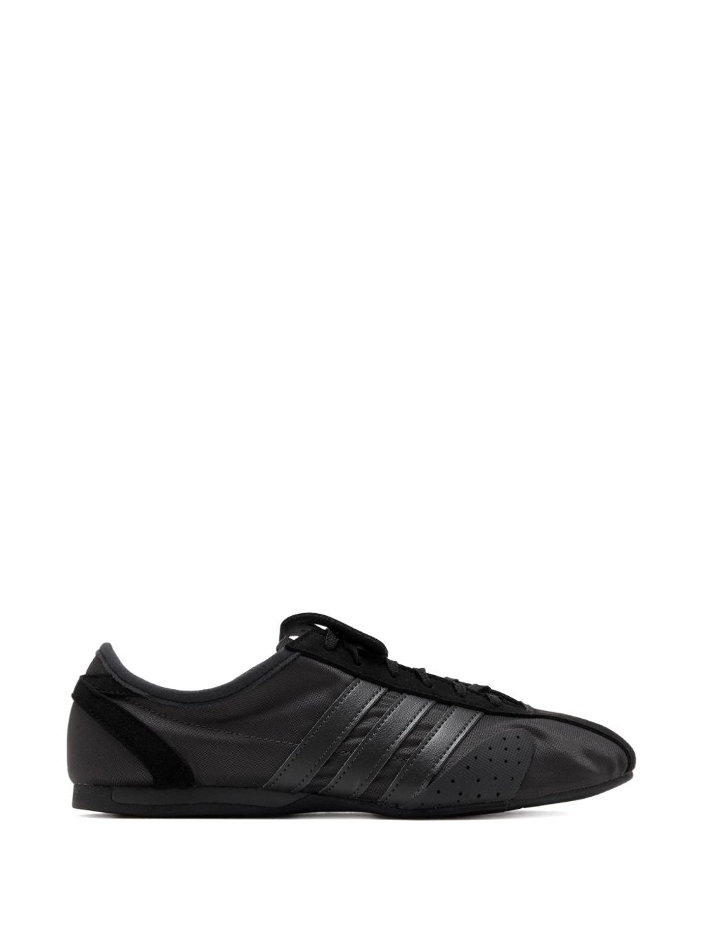 Adidas By Stella McCartney Perforated Panelled Sneaker — Black