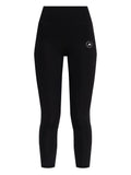 Adidas By Stella McCartney Logo-Embroidered Leggings — Black