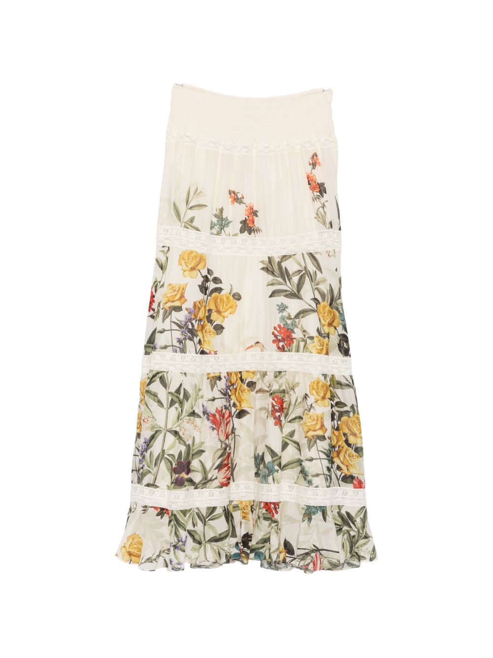 Alice + Olivia Stevie Skirt — Ivory
