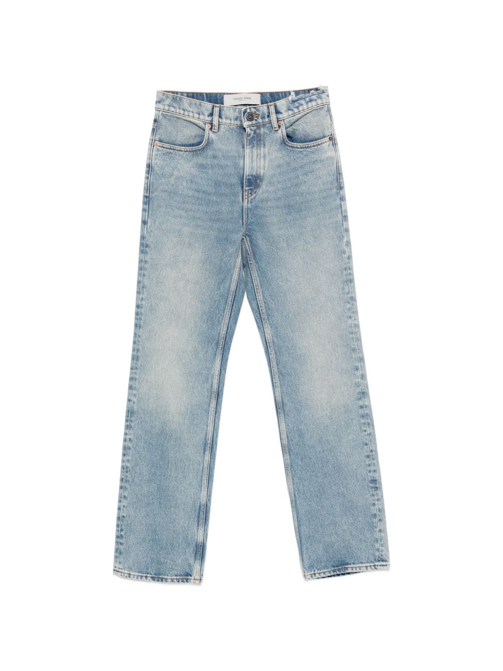 Golden Goose Cotton Denim Jeans — Light Blue