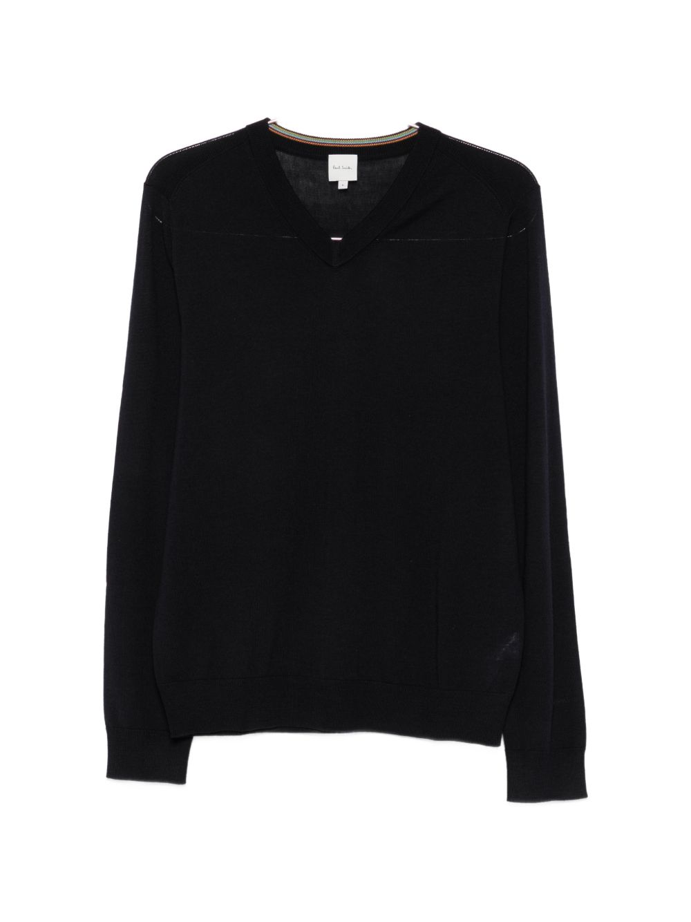 Paul Smith Wool V-Neck Sweater — Black