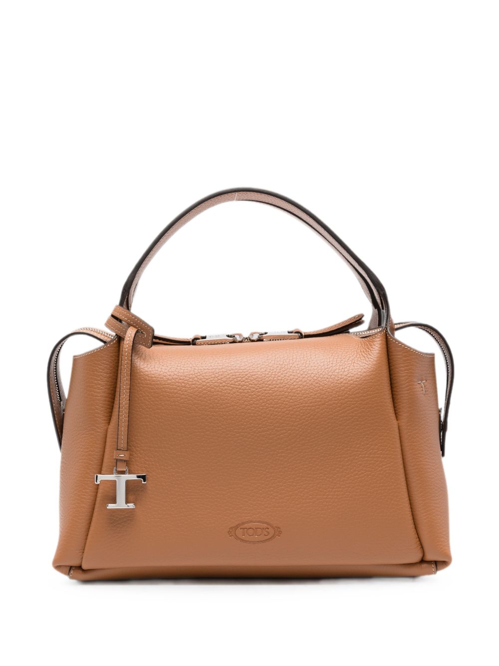 Tod'S T Timeless Hobo Bag — tan
