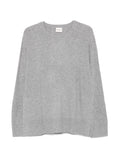 Closed Fine Wool Knit Sweater — Grey