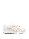 New Balance Panelled Leather Sneakers — Beige