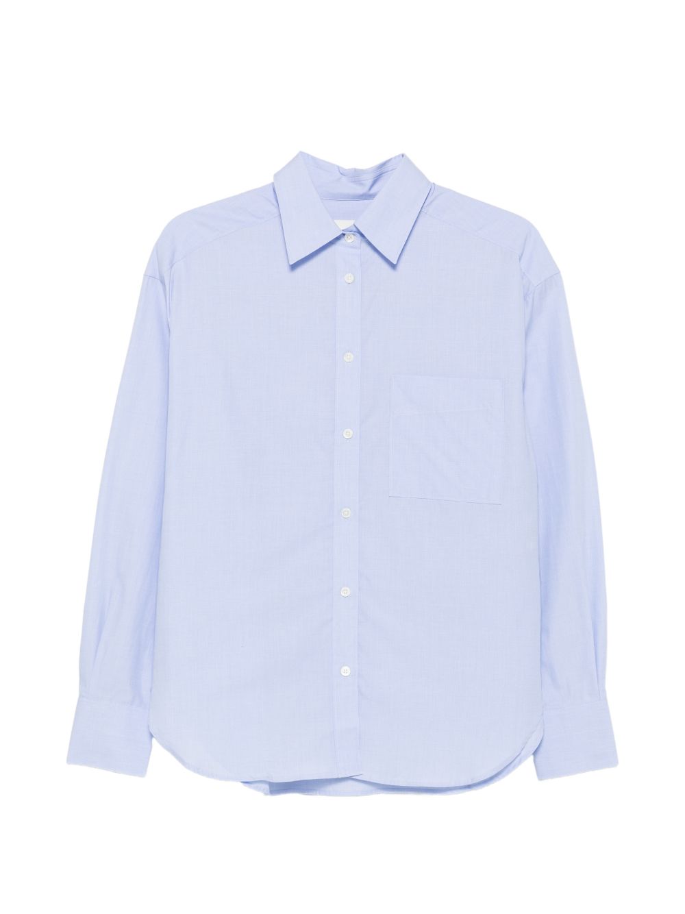 Closed Cotton Oversized Shirt — Blue