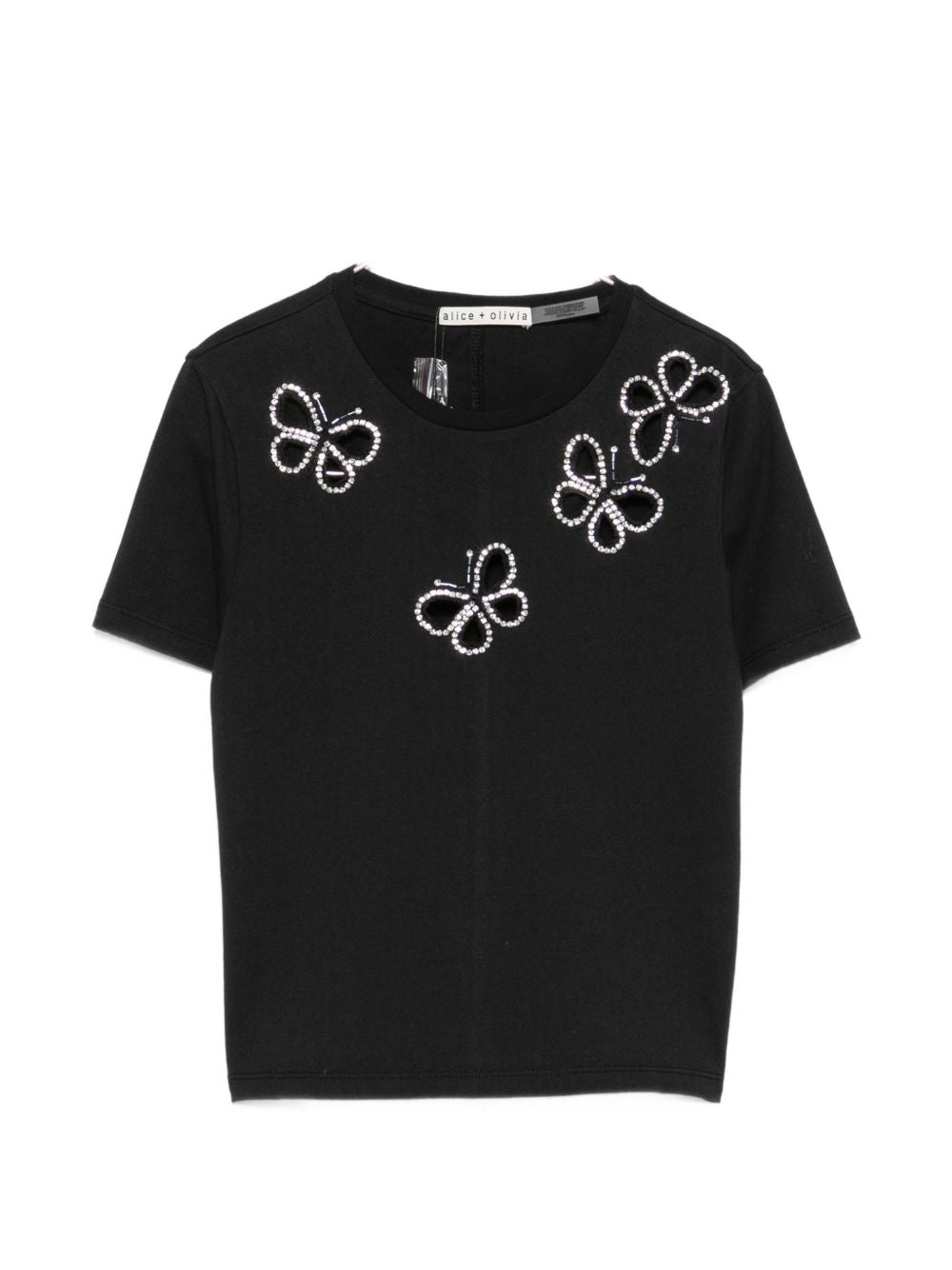 Alice + Olivia Cindy T-shirt — Black