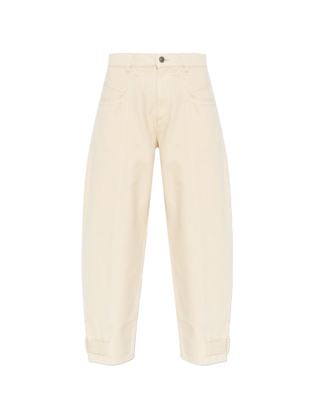 Isabel Marant Leja Jeans — Beige