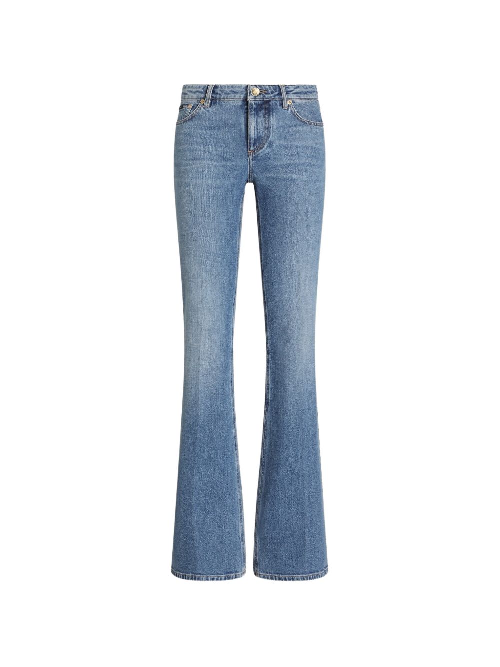 Dolce & Gabbana Flared Denim Jeans — Light Blue