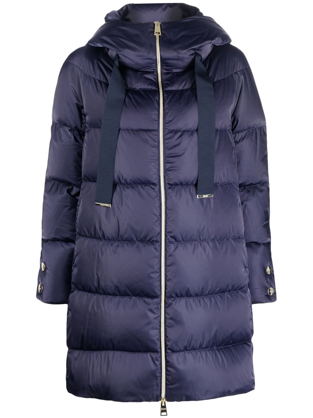 HERNO Quilted Goose Down Down Jacket — Navy