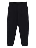 Emporio Armani Logo Cotton Joggers — Negro