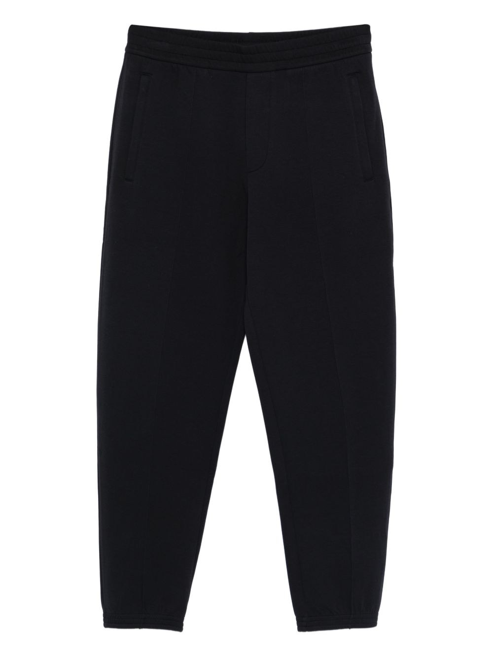 Emporio Armani Logo Cotton Joggers — Black