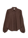Closed Cotton Shirt — Brown