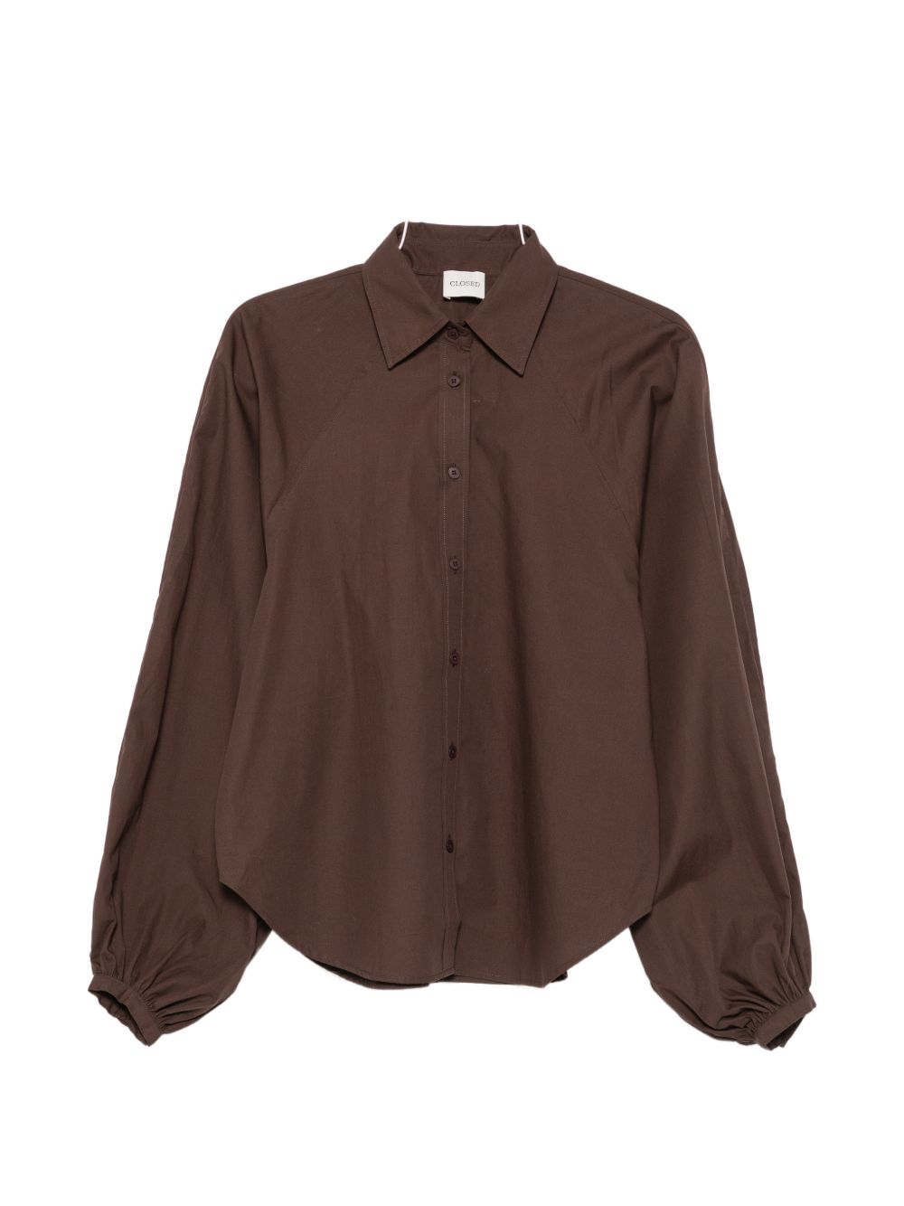 Closed Cotton Shirt — Brown