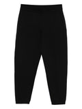 Emporio Armani Logo Cotton Joggers — Black