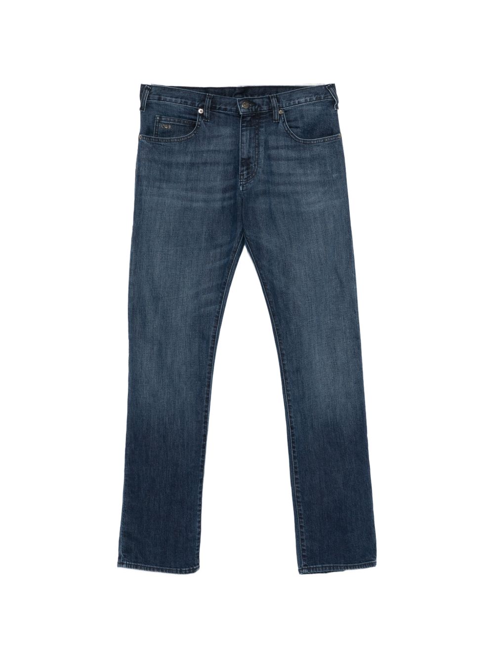 Emporio Armani Five-Pocket Denim Jeans — Blue