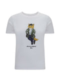 Maison Kitsuné Weekend Fox T-Shirt — White