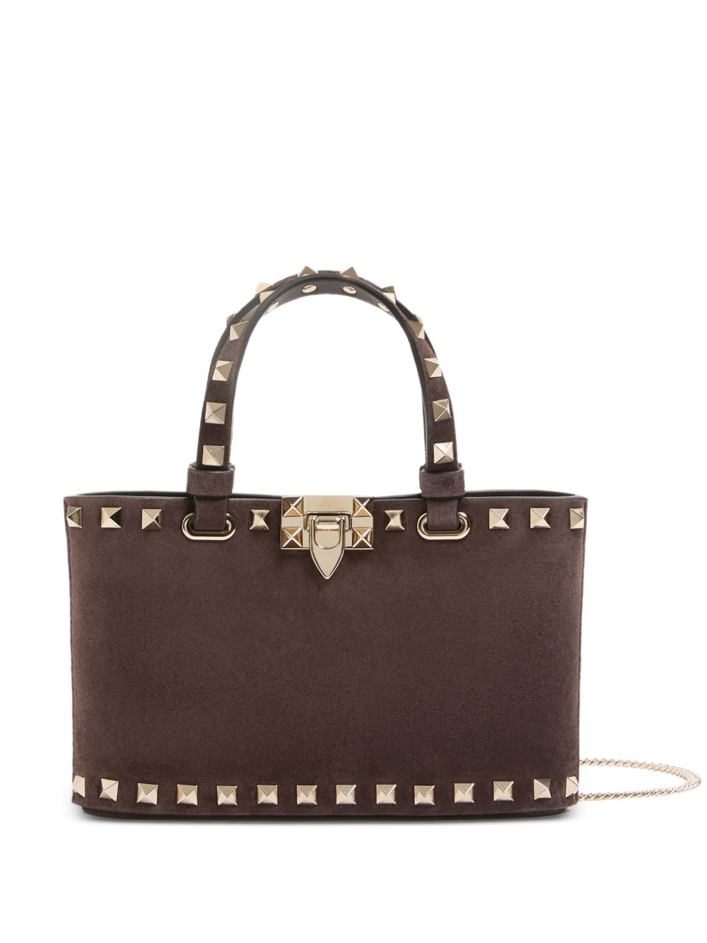 Valentino Garavani Top Handle Bag — Brown