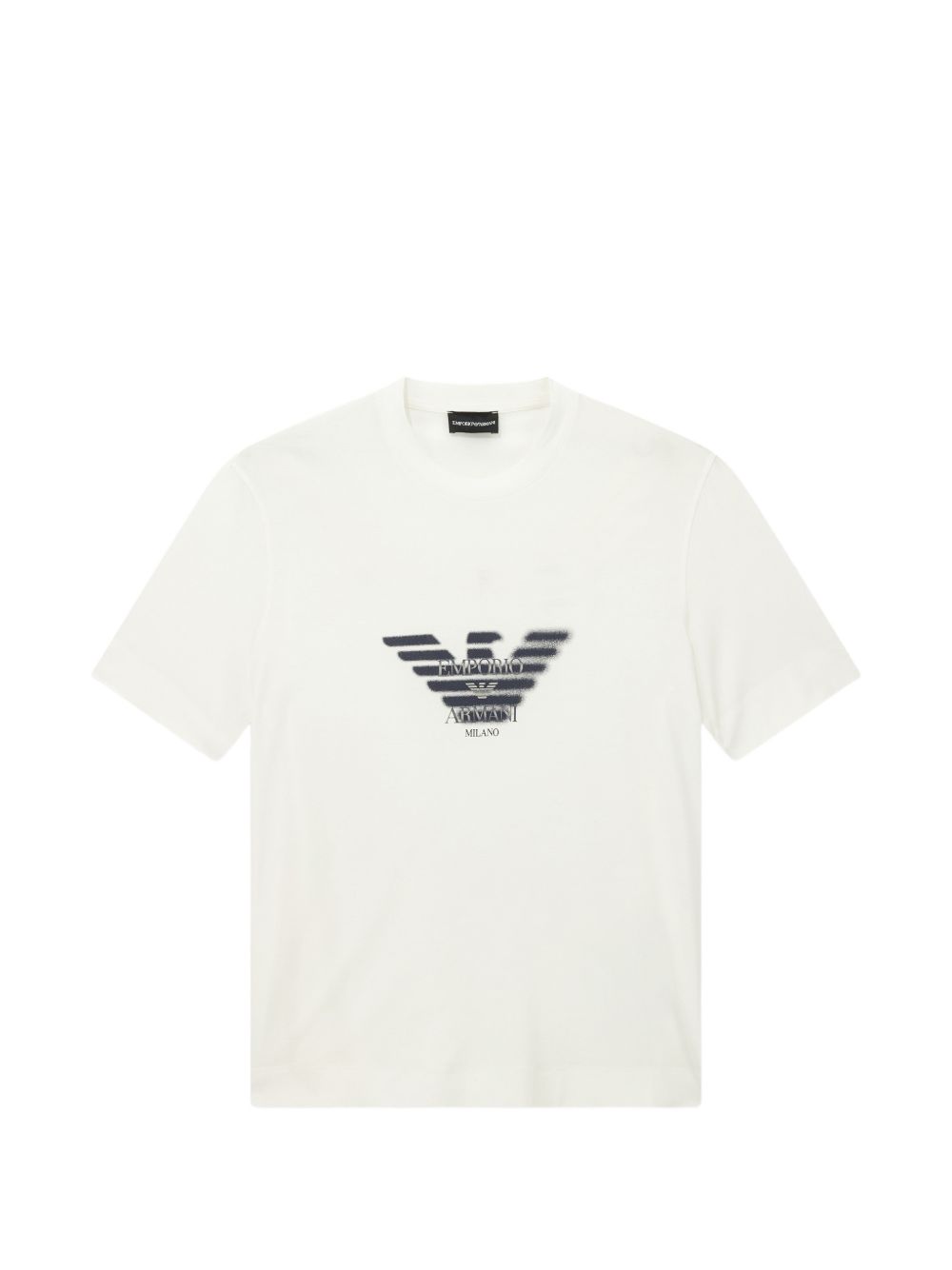 Emporio Armani Logo-Print T-Shirt — White