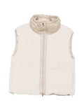 HERNO Wool-Blend Sleeveless Vest — Beige