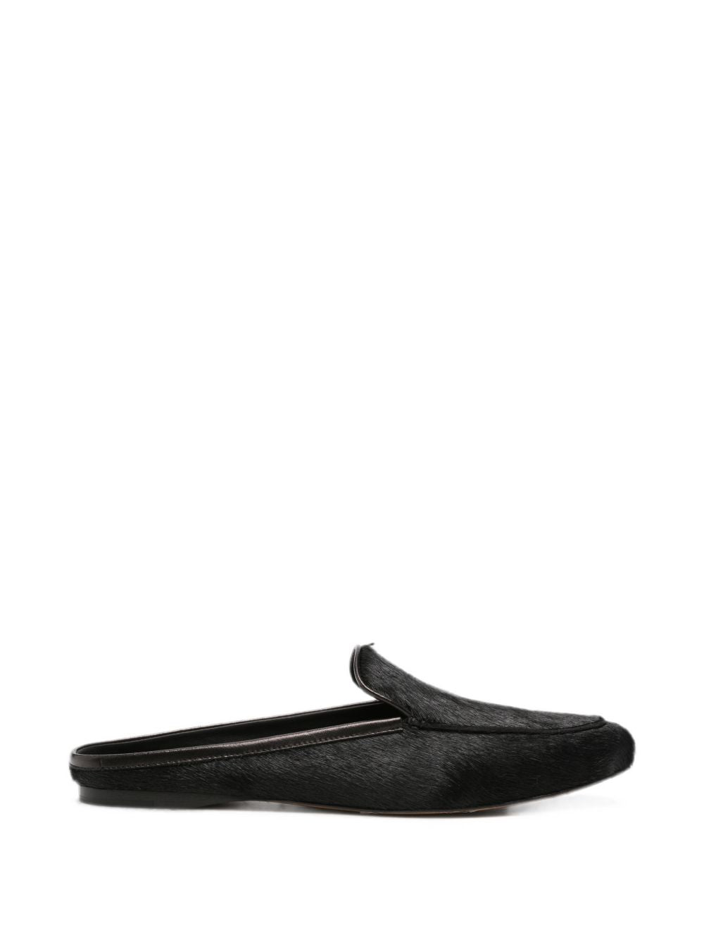 Forte Forte Ponyskin Flat — Black