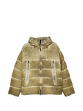 C.P. Company Goggle Hood Down Jacket — Khaki