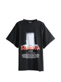 Balenciaga Graphic-Print T-Shirt — Black