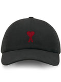Ami Paris Baseball Cap — Black