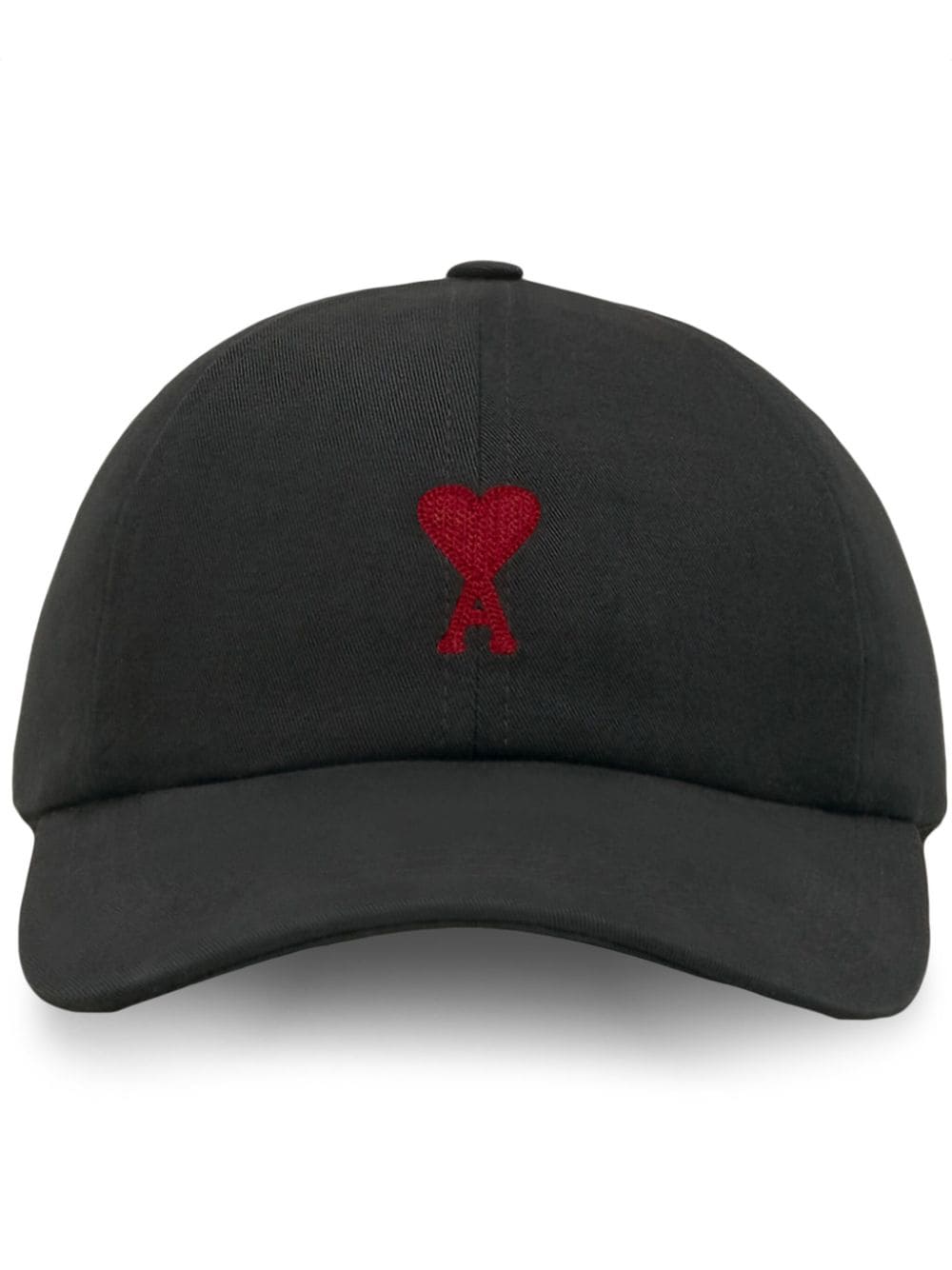 Ami Paris Baseball Cap — Black