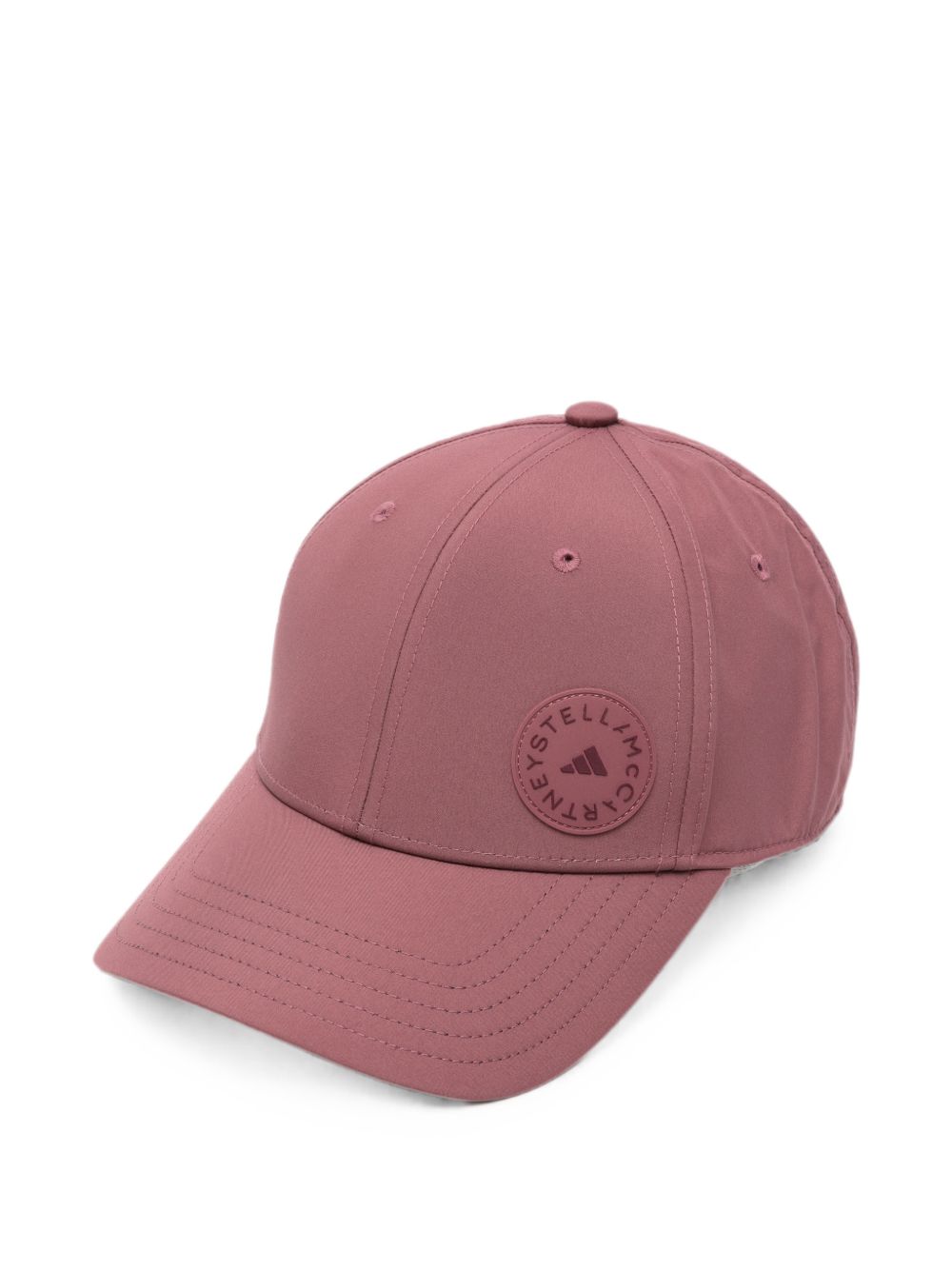 Adidas By Stella McCartney Logo Embroidered Baseball Cap — Rose