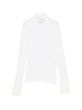 Alysi Turtleneck Sweater — White