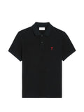 Ami Paris Polo — Black