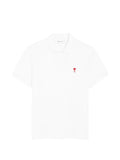Ami Paris Polo Shirt — White