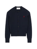 Ami Paris Cardigan — Navy