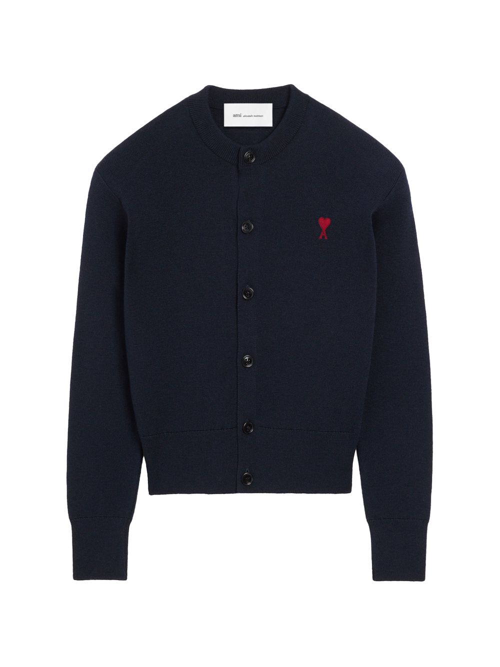Ami Paris Cardigan — Navy