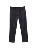 HERNO Satin Drawstring Trousers — Navy
