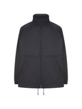 Saint Laurent Nylon Rain Coat Coat — Black