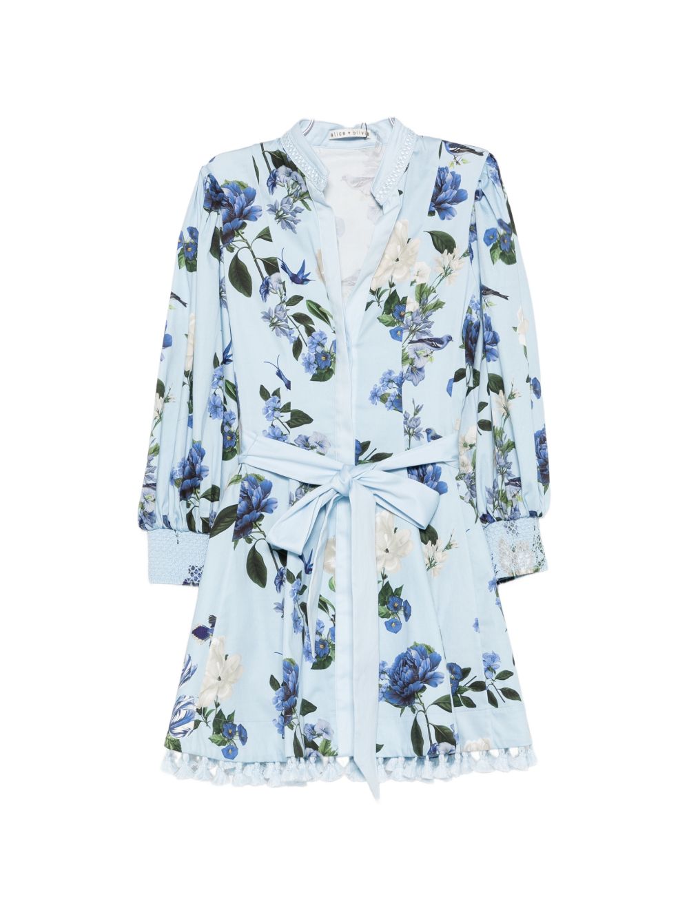 Alice + Olivia Lucy Dress — Light Blue