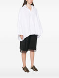 Daniela Gregis Oversized Cotton Shirt — White
