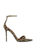 Giuseppe Zanotti Leopard Print Pony Hair Heel — Leopard