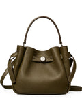 Tory Burch Bucket Bag — Olive