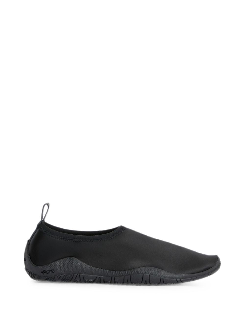Jil Sander Neoprene Slip-On Sneaker — Black