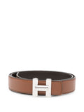 Hogan Leather Belt — Brown