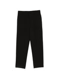 Emporio Armani Crepe Chino Trousers — Black