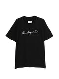 MM6 Maison Margiela Logo-Print T-shirt — Black