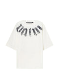 Palm Angels Logo-Print Cotton T-shirt — Off-white